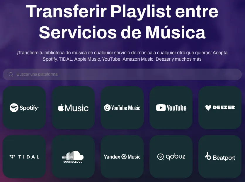 De Apple Music a Amazon Music