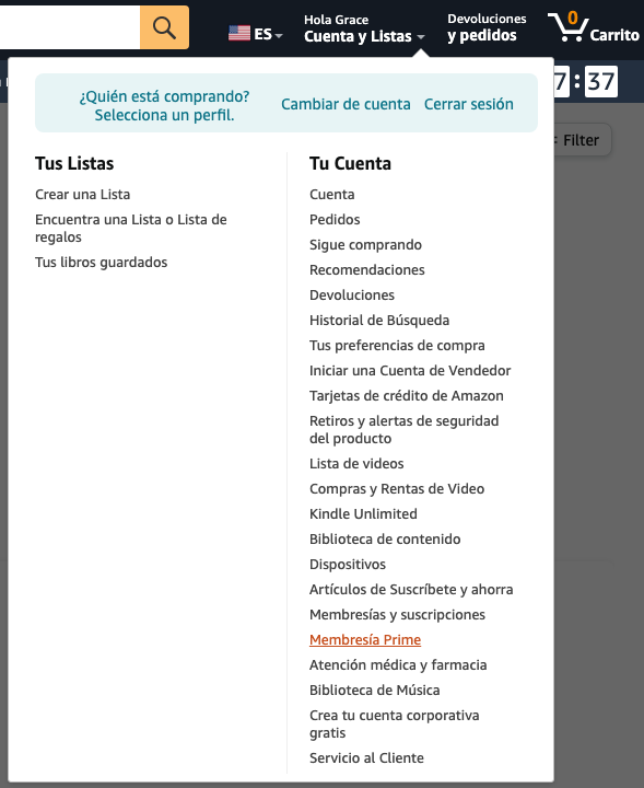 Membresía Prime