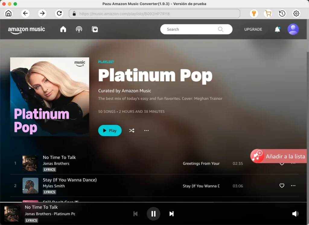 Descargar canciones de Amazon Music