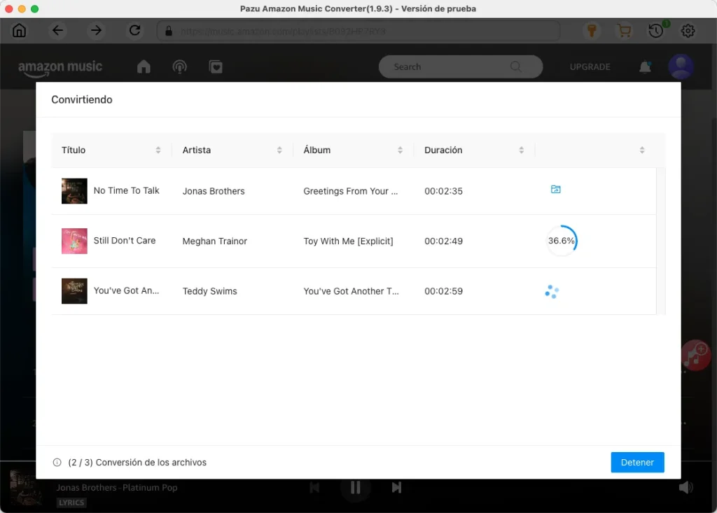 Descargar canciones de Amazon Music