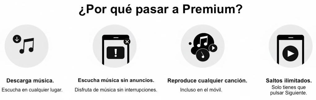 Por qué pasar a Premium