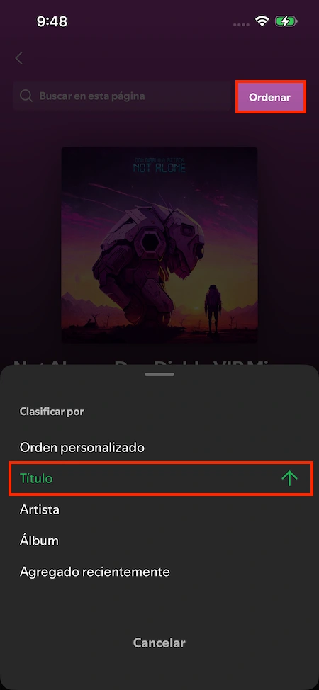 Eliminar duplicados de Spotify en el celular