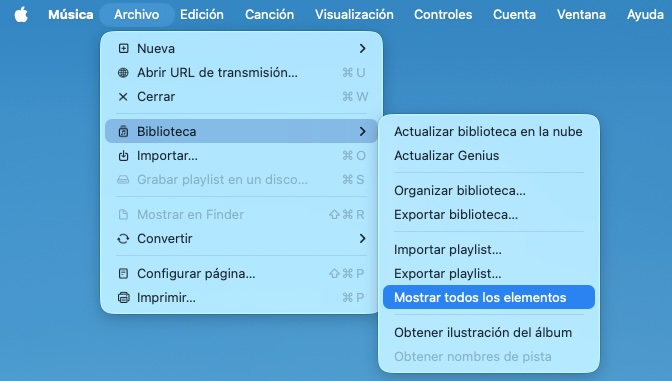 Mostrar elementos duplicados