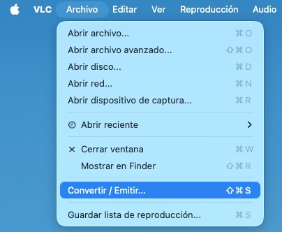 Convertir M4A a MP3 con VLC