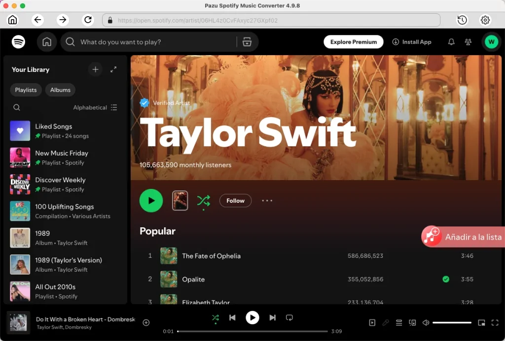 Descargar Playlists de Spotify