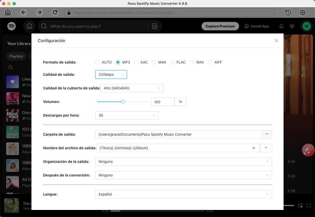 Descargar Spotify a MP3