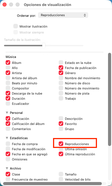 Apple Music reproducciones