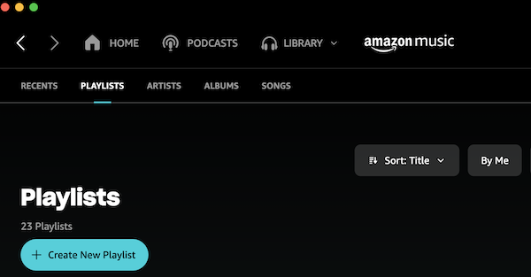 Amazon Musicでプレイリストを作るには？ - Pazusoft