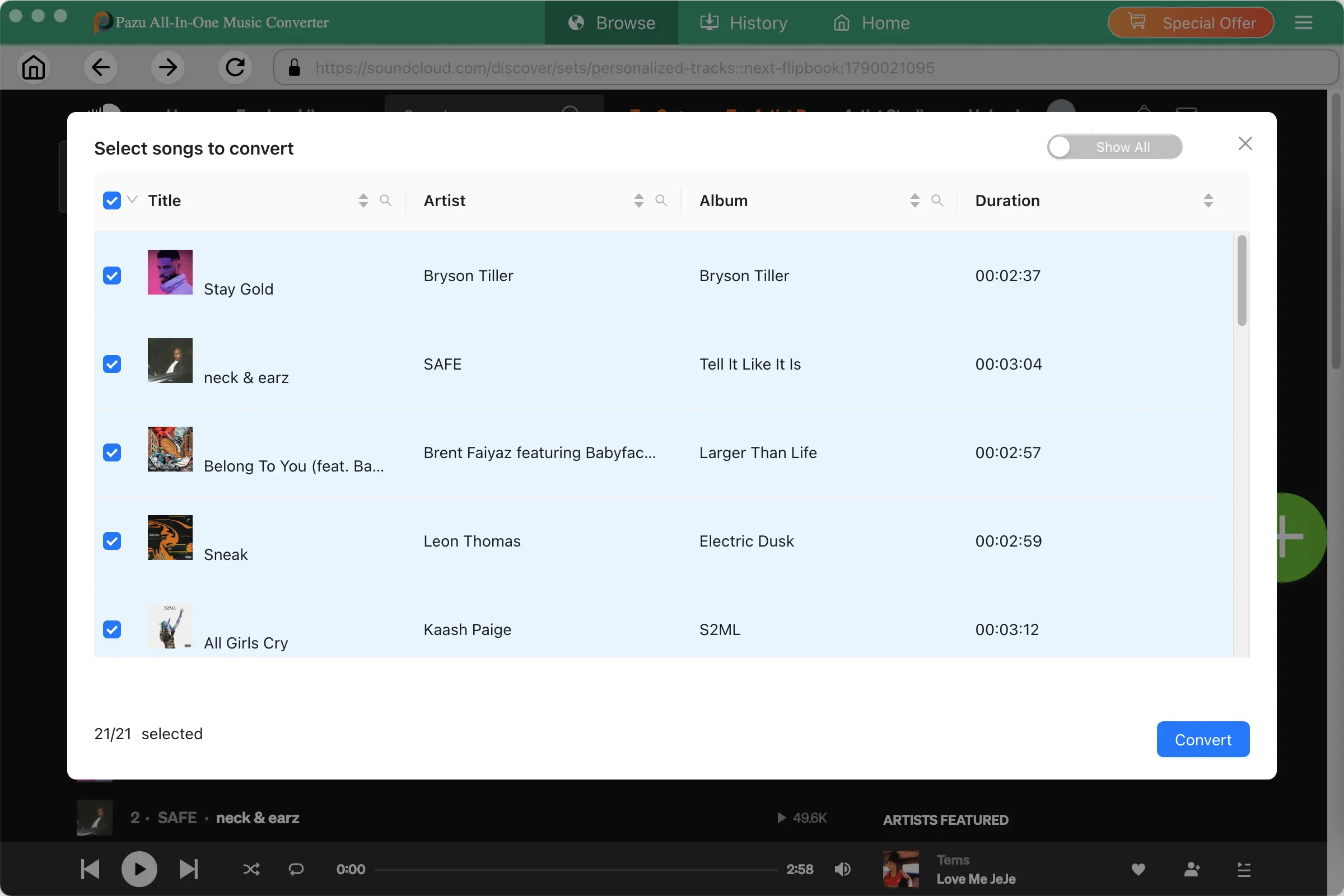 SoundCloud to MP3 Converter