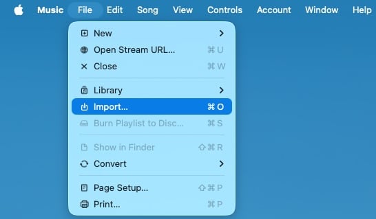 Import Local Files to Apple Music