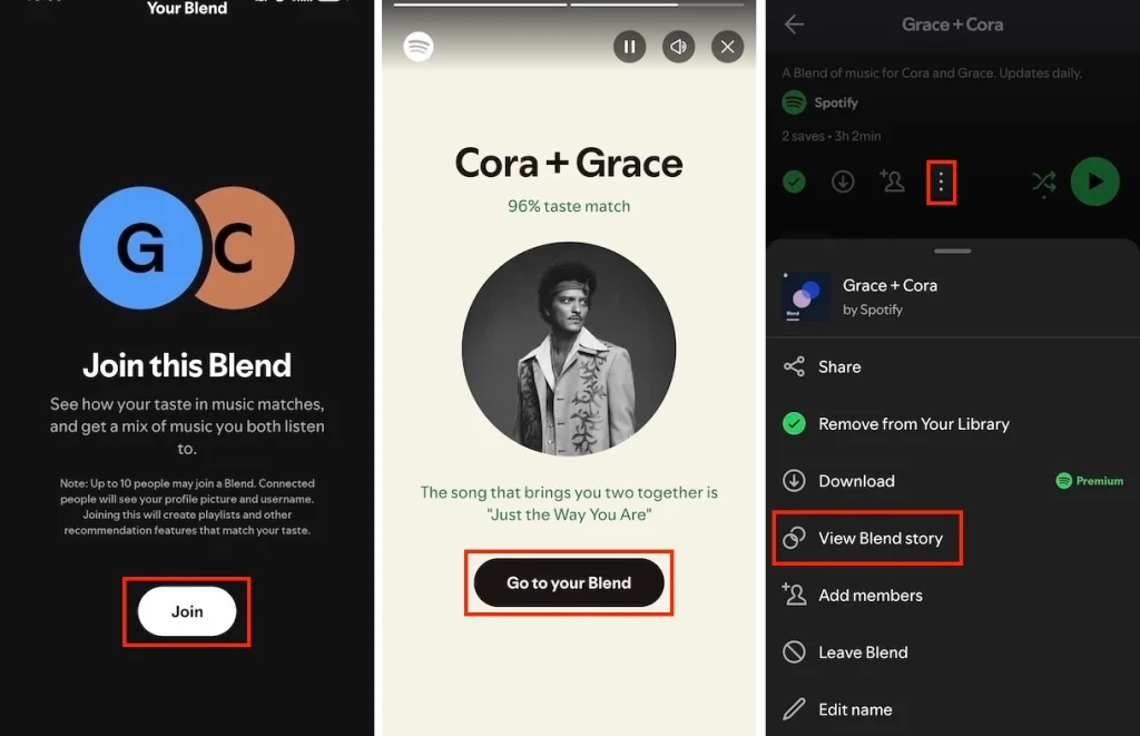 Join Spotify Blend