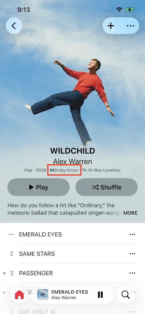 Apple Music Dolby Atmos