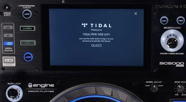 Link TIDAL to Denon DJ