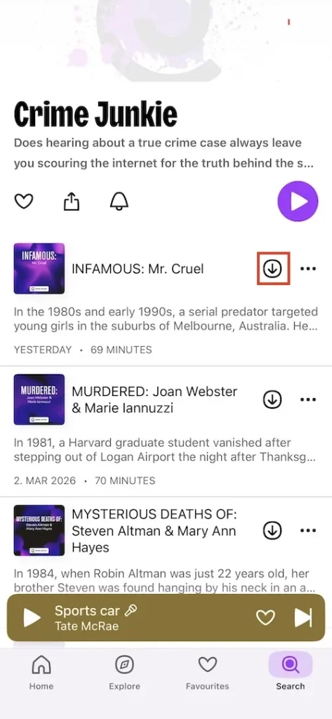 Download Deezer podcasts ios