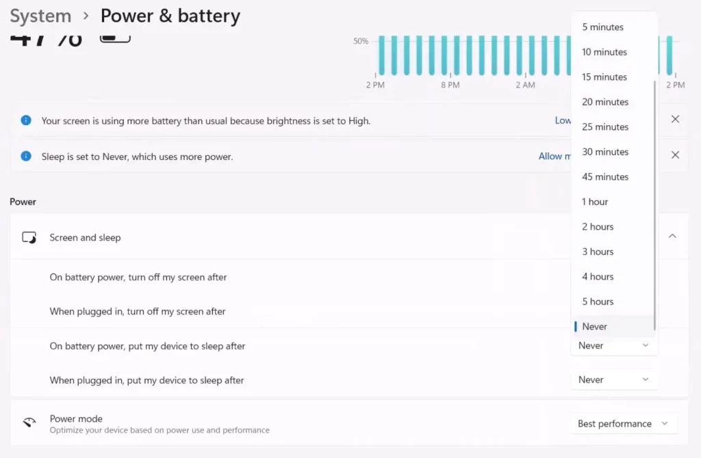 Sleep Timer on Windows PC