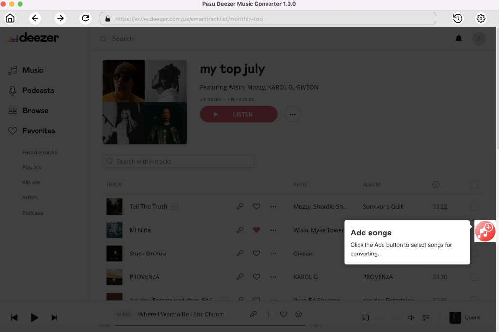 Deezer Music Converter