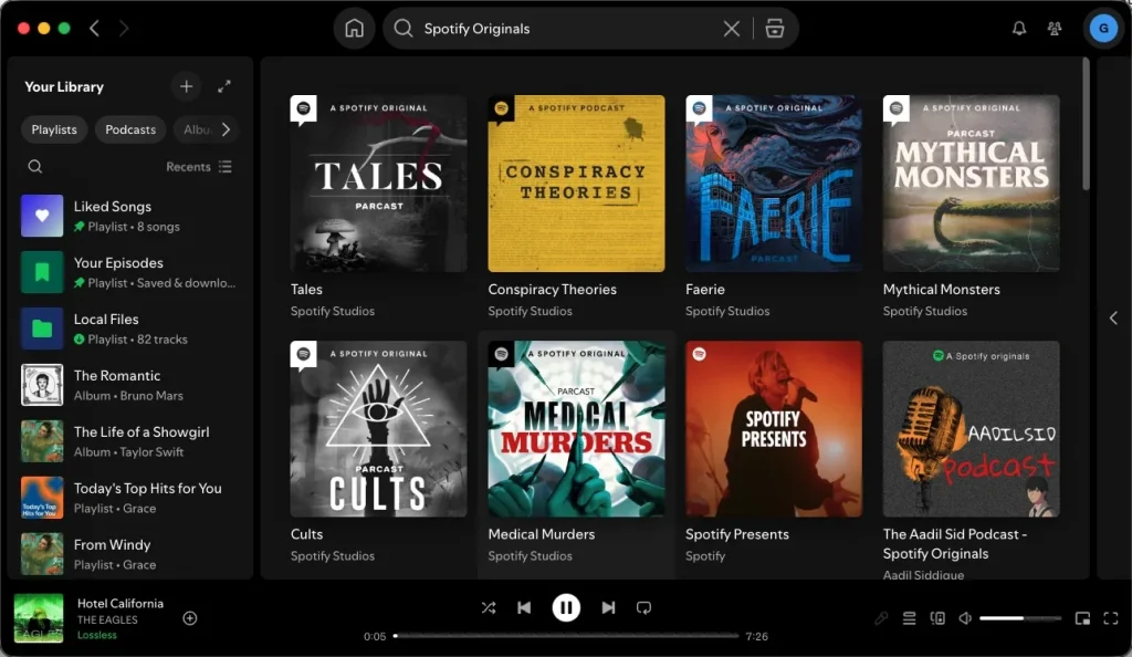 Spotify Original Podcasts