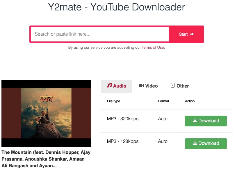 Y2Mate YouTube Downloader