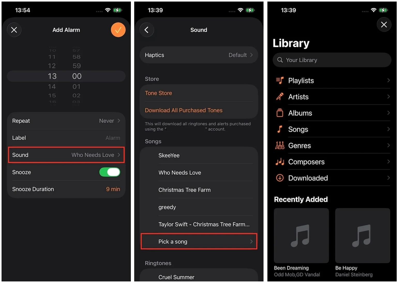 alarm sound iPhone