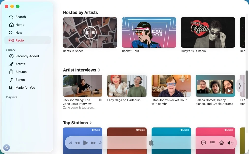 Apple Music radio