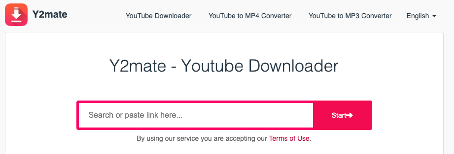 Y2mate Youtube Downloader