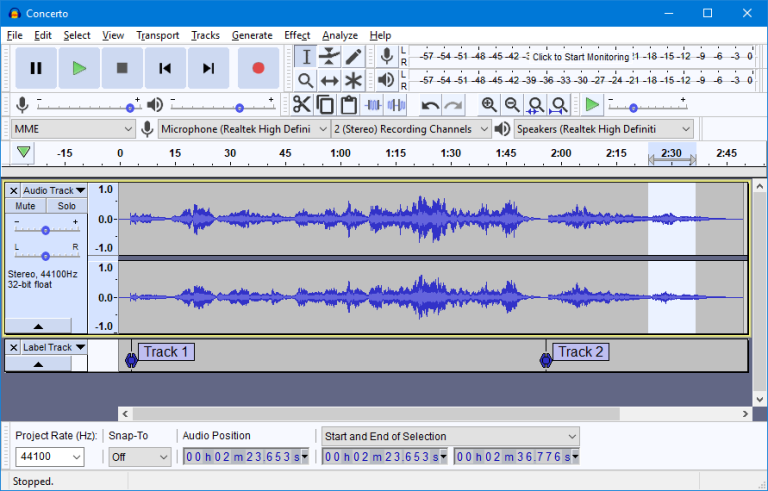 audio recorder