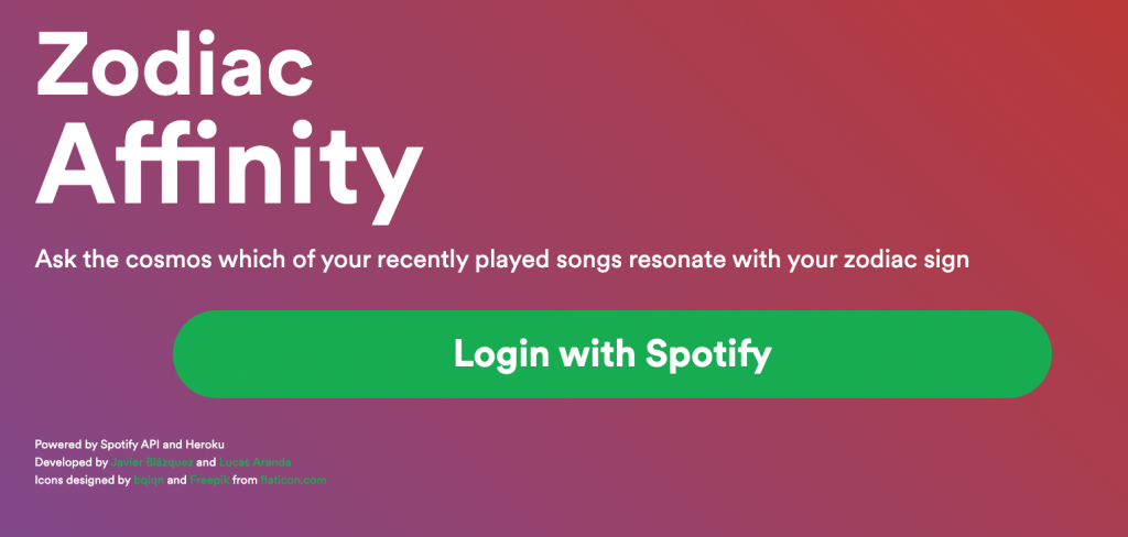 login with spotify