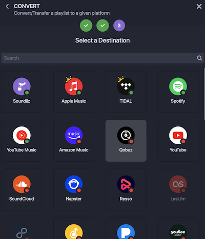 Transfer Deezer music to Spotify