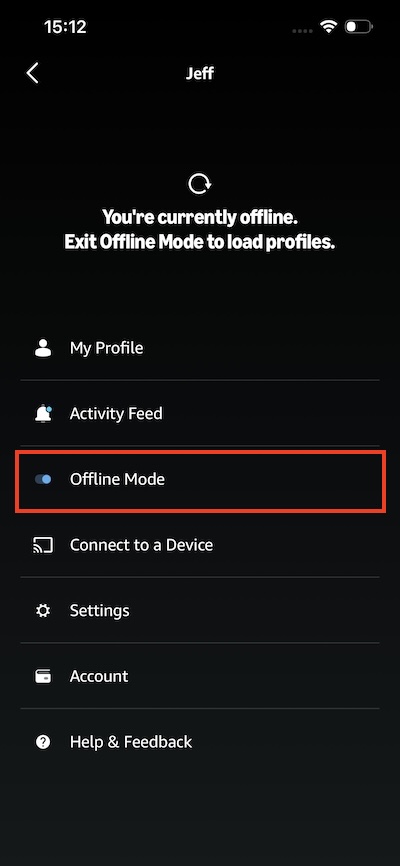 Amazon Music Offline Mode