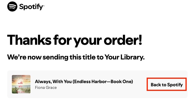 Get Free Spotify audiobooks