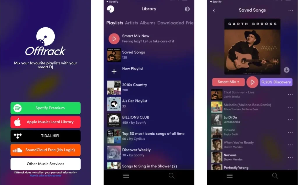 Spotify DJ with Offtrack