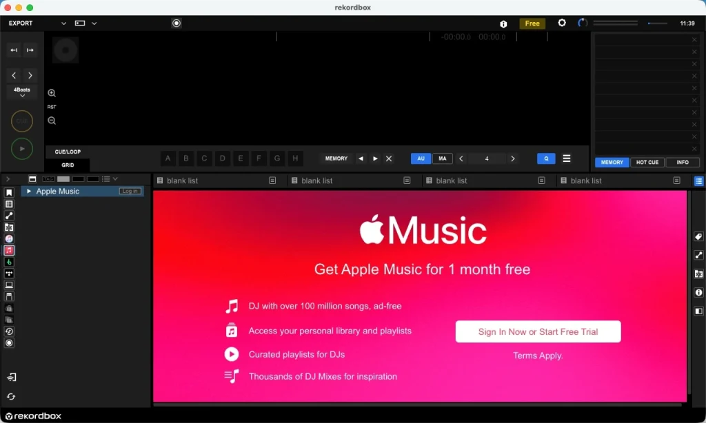 rekordbox-Apple Music