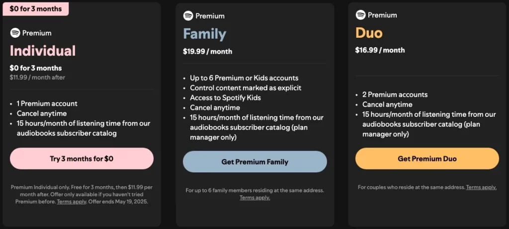 spotify premium