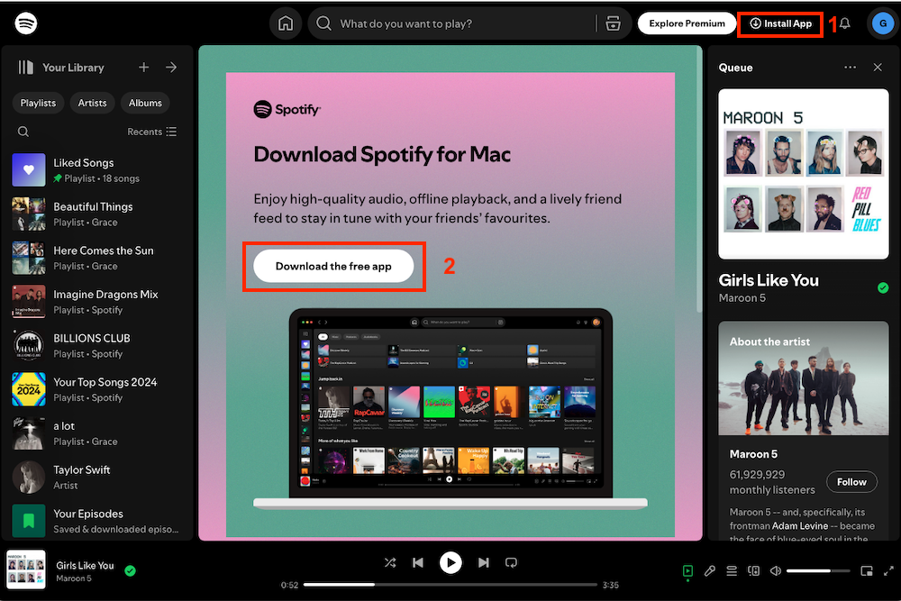 install spotify on mac