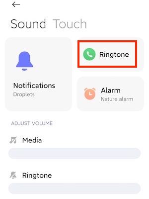 ringtone