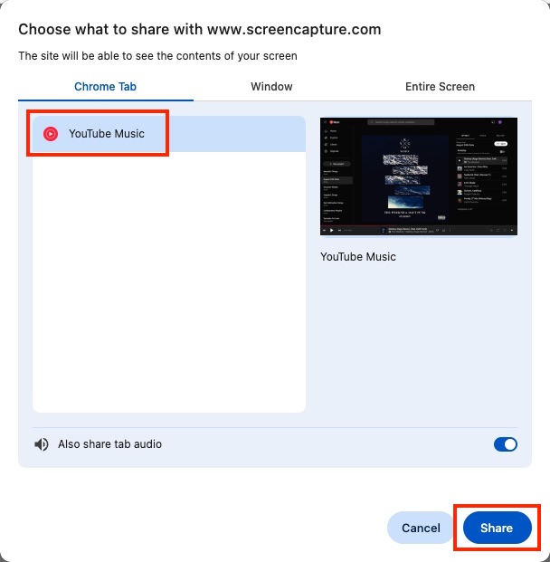choose youtube music
