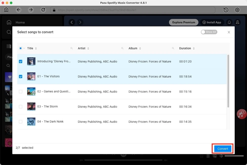 spotify converter download podcasts