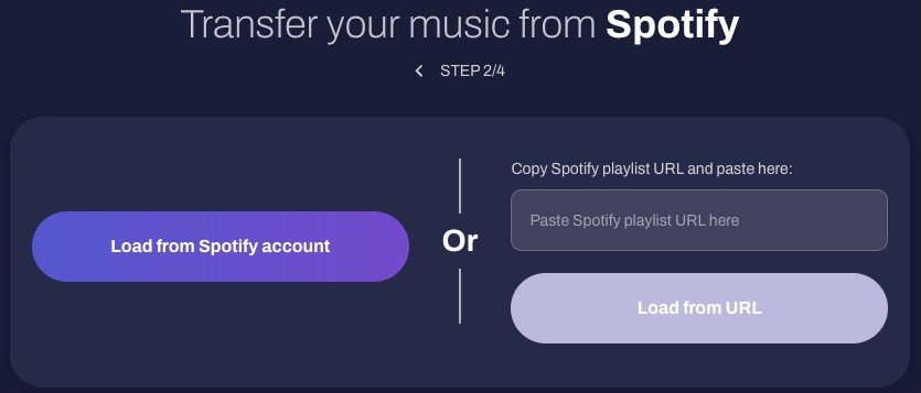 Load Spotify playlists