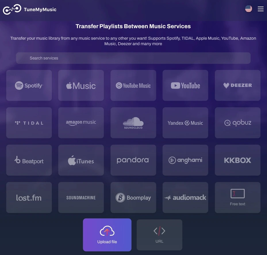 Transfer playlists from file