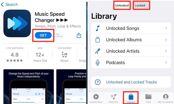 dwonload and open music speed changer
