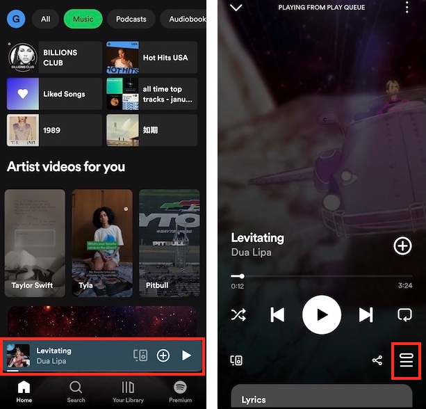 Find-Spotify-queue-on-mobile