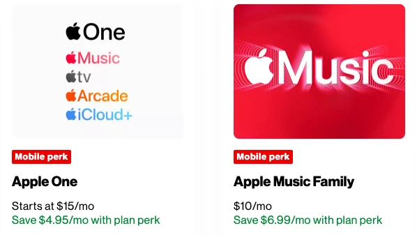 VerizonでApple Musicを割引価格で利用