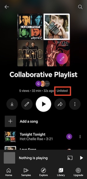 see privacy settings