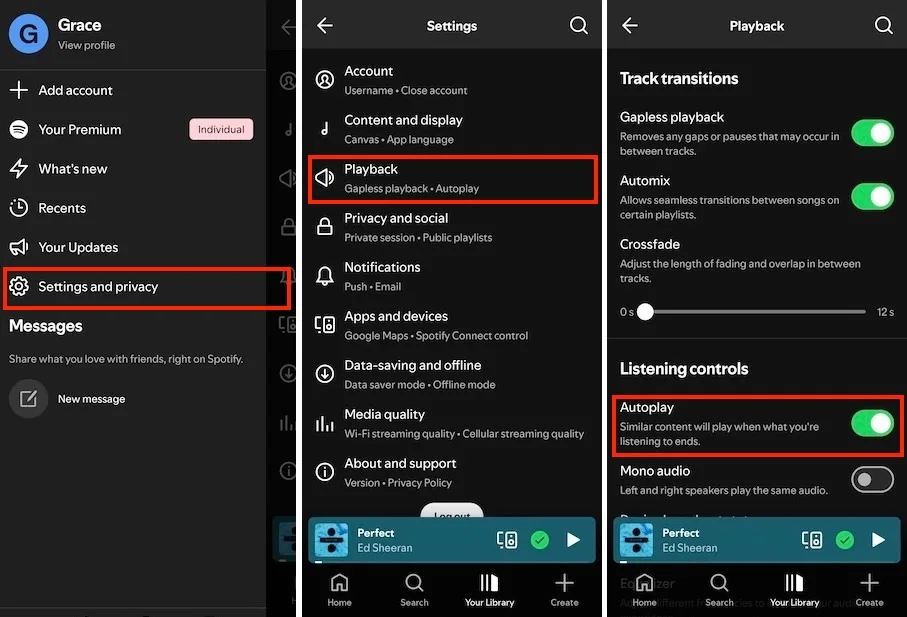 Spotify Autoplay Mobile