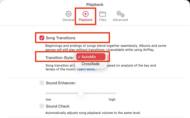 Apple Music AutoMix Mac