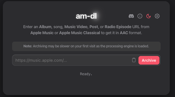 am-dl Apple Music downloader